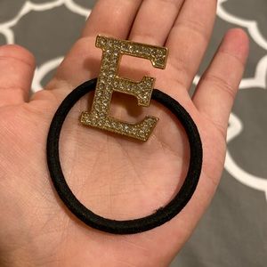 Tasha Crystal Letter “E” Ponytail